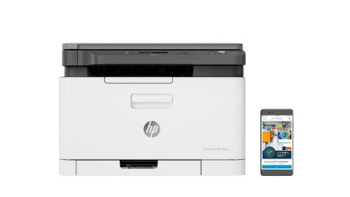 HP Laser 178nw Wireless Multifunction Color Printer, Copier, Scanner; Duplex