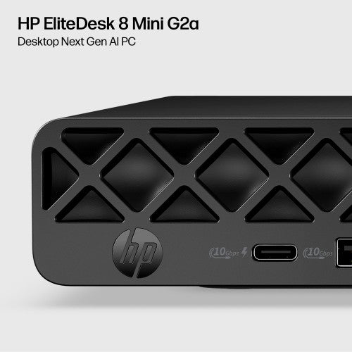 HP E22VBEA PC/workstation Copilot+ PC AMD Ryzen™ AI 7 445 16 GB DDR5-SDRAM 512 GB SSD Windows 11 Pro Mini PC AI PC Black