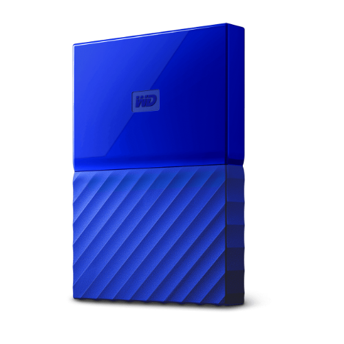 Western Digital My Passport external hard drive 2 TB 3.2 Gen 1 (3.1 Gen 1) Blue