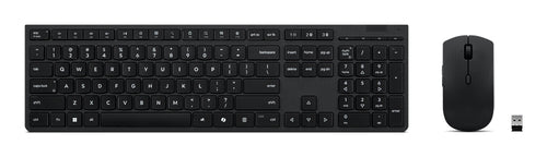 Lenovo 4X31R64350 keyboard Mouse included Home/Office RF Wireless + Bluetooth QWERTY UK English Grey
