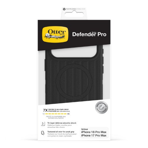 OtterBox Defender Pro MagSafe Camera Control Apple iPhone 18 Pro Max/17 Pro Max - black