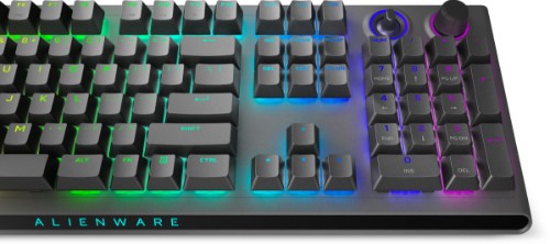 Alienware Tri-Mode AW920K keyboard Gaming USB + RF Wireless + Bluetooth Grey