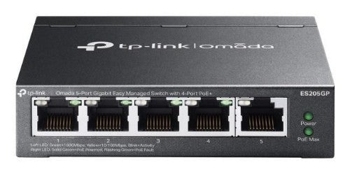TP-Link Omada 5-Port Gigabit Easy Managed Switch with 4-Port PoE+