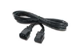 APC Power Cord, C13 to C14, 2.5m