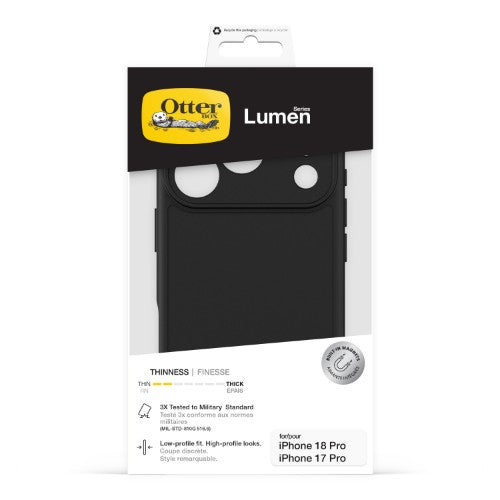 OtterBox Lumen Apple iPhone 18 Pro/17 Pro - black