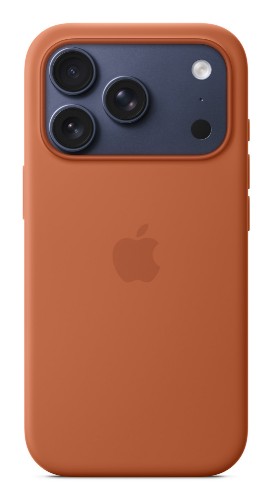 Apple iPhone 17 Pro Silicone Case with MagSafe – Orange