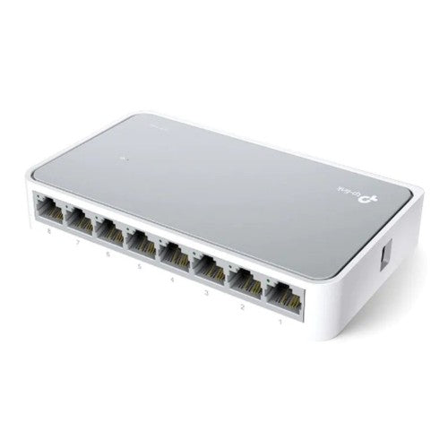 TP-Link TL-SF1008D network switch Unmanaged Fast Ethernet (10/100) White