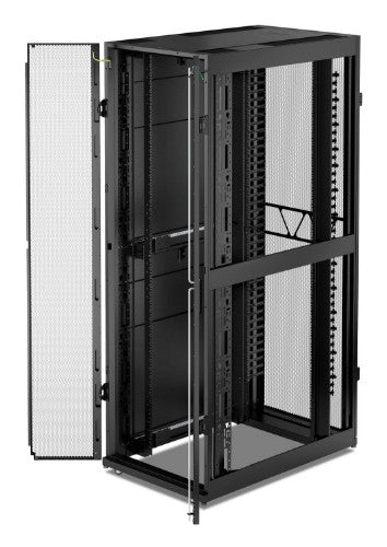 APC NetShelter SX, Networking Rack Enclosure, 48U, 2258H x 750W x 1200D mm, with Sides, Black