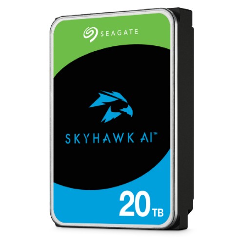 Seagate SkyHawk AI internal hard drive 20 TB 7200 RPM 512 MB 3.5" Serial ATA III