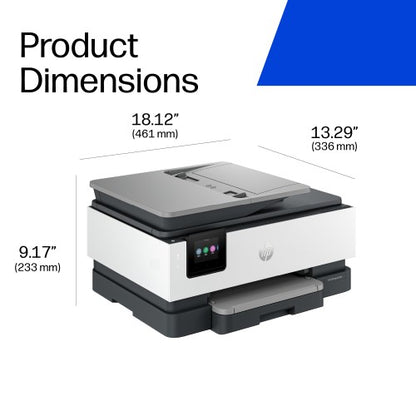 HP OfficeJet Pro 8132e Wireless All-in-One Color Printer, Instant Ink; Two-sided printing