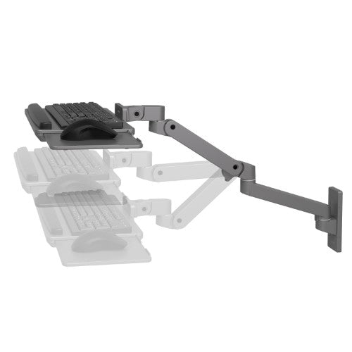 Ergotron LX Pro Wall Keyboard Arm (dark grey)