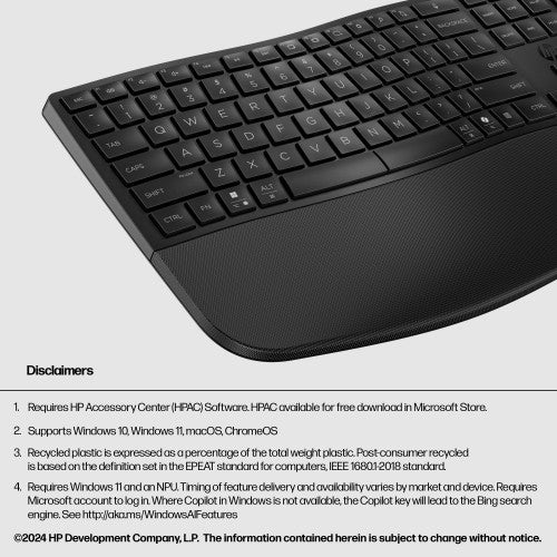 HP 680 Comfort Dual-Mode Keyboard