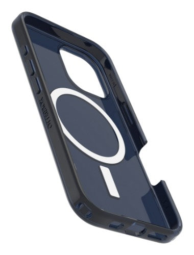 OtterBox Symmetry Series Clear for MagSafe for Apple iPhone 16, Blue Bear
