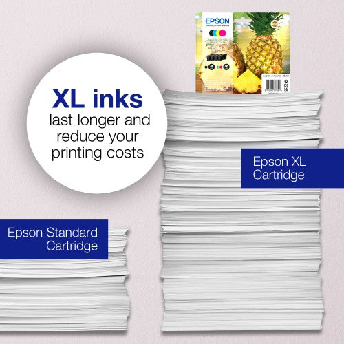 Epson C13T10G64010/604 Ink cartridge multi pack Bk,C,M,Y 150pg + 3x130pg Pack=4 for Epson XP-2200
