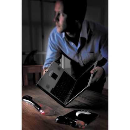 Kensington Duo Gel Mouse Pad Wrist Rest — Red