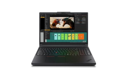 Lenovo ThinkPad T16g Gen 3 Intel Core Ultra 7 265HX Laptop 40.6 cm (16") WUXGA 64 GB DDR5-SDRAM 1 TB SSD NVIDIA® GeForce RTX™ 5080 Laptop GPU Wi-Fi 7 (802.11be) Windows 11 Pro Black UK English