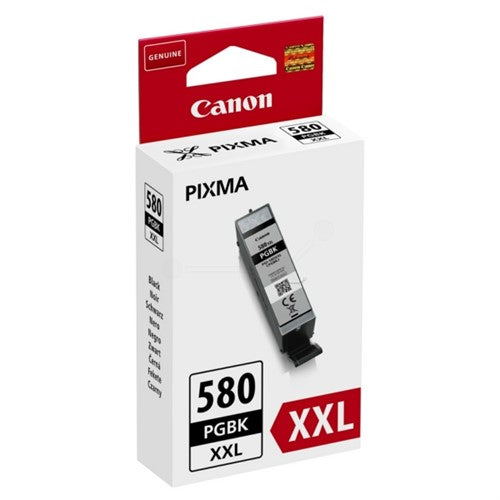 Canon 1970C001/PGI-580PGBKXXL Ink cartridge black extra High-Capacity, 600 pages ISO/IEC 19752 25.7ml for Canon Pixma TS 6150/8150