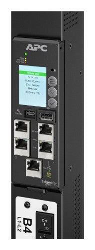APC NetShelter Rack PDU Advanced Gen 2, Switched, 3Phase, 22.1kW 400V 32A or 17.3kW 415V 30A, 530P6, 48 Outlet