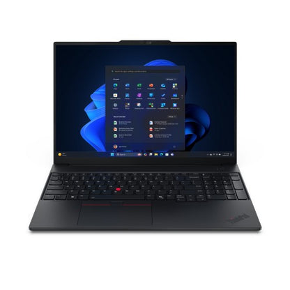 Lenovo ThinkPad E16 Gen 3 (AMD) AMD Ryzen™ 5 220 Laptop 40.6 cm (16") WUXGA 16 GB DDR5-SDRAM 512 GB SSD Wi-Fi 6E (802.11ax) Windows 11 Pro Black UK English
