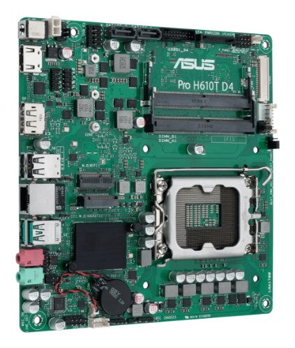 ASUS Pro H610T D4-CSM Intel H610 LGA 1700 Thin Mini ITX