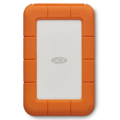 LaCie Rugged USB-C external hard drive 5 TB USB Type-C 3.2 Gen 1 (3.1 Gen 1) Grey, Yellow
