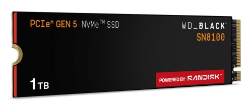 Western Digital Black WD_BLACK™ SN8100 NVMe™ SSD POWERED BY SANDISK 1 TB