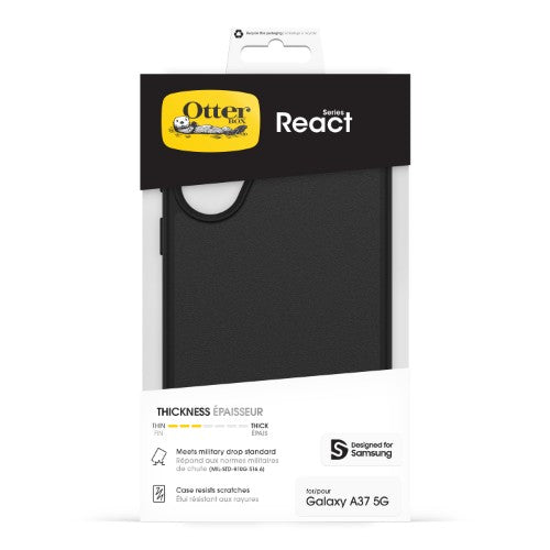 OtterBox React Samsung Galaxy A37 5G Black