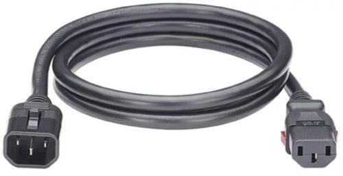 HPE C13 - C14 WW 250V 10Amp 2m Black Locking Power Cord