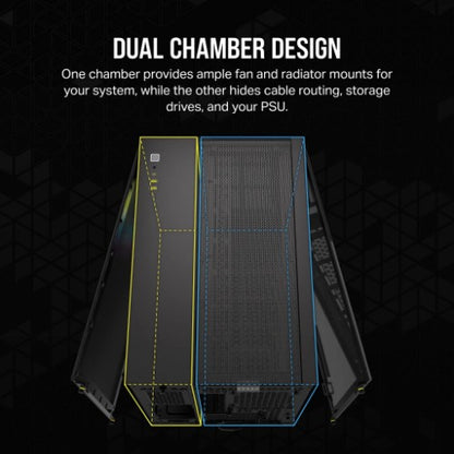 Corsair 2500X RGB Micro Tower Black