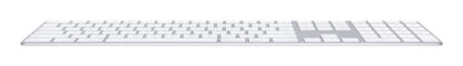 Apple Magic w/ Numeric Keypad keyboard Universal Bluetooth QWERTY UK English Silver, White