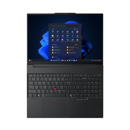 Lenovo ThinkPad E16 Gen 3 (AMD) AMD Ryzen™ 5 220 Laptop 40.6 cm (16") WUXGA 16 GB DDR5-SDRAM 512 GB SSD Wi-Fi 6E (802.11ax) Windows 11 Pro Black UK English