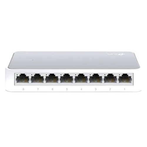TP-Link TL-SF1008D network switch Unmanaged Fast Ethernet (10/100) White