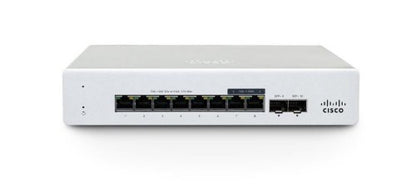 Cisco Meraki MS130-8X network switch Managed 2.5G Ethernet (100/1000/2500) Power over Ethernet (PoE) 1U Aluminium