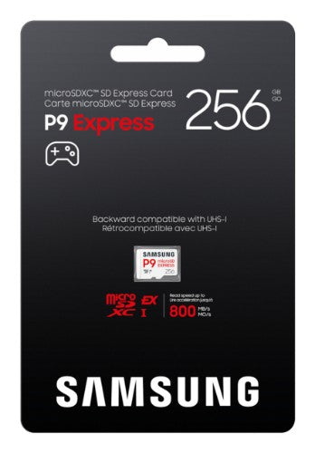 Samsung P9 Express, microSD Express Card