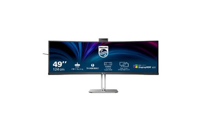 Philips 49B2U6903CH/00 computer monitor 124 cm (48.8") 5120 x 1440 pixels Dual QHD LCD Grey