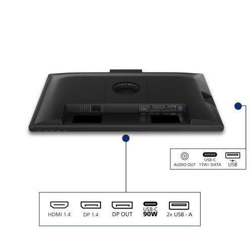 Philips 3000 series 24B2U3301H/00 computer monitor 60.5 cm (23.8") 1920 x 1080 pixels Full HD LCD Black