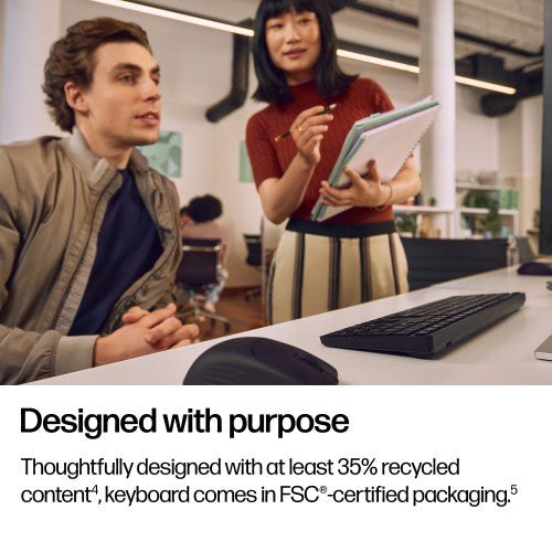 HP 490K Multi-Device Dual-Mode Keyboard
