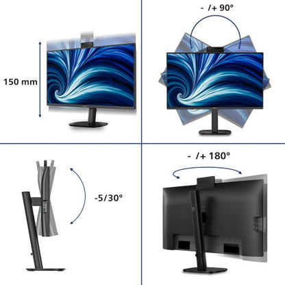 Philips 27B2N3500JH computer monitor 68.6 cm (27") 2560 x 1440 pixels Quad HD LCD Black