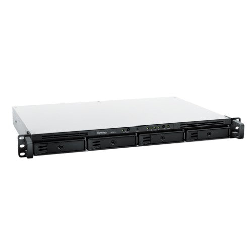 Synology RackStation RS422+ +4 x HAT3300 6TB NAS Rack (1U) Ryzen Embedded R1600 2 GB DDR4 24 TB HDD DiskStation Manager Black