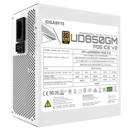 GIGABYTE UD850GM PG5 V2 ICE Power Supply Unit