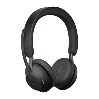 Jabra Evolve2 65 USB-A Black MS Chrg stand Stereo