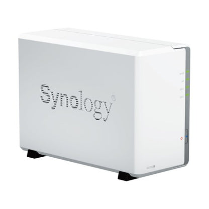 Synology DiskStation DS223J NAS Desktop Realtek RTD1619B 1 GB DDR4 24 TB HDD White