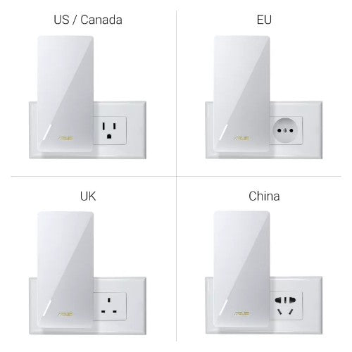 ASUS RP-BE58 Network repeater White
