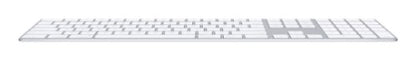 Apple Magic w/ Numeric Keypad keyboard Universal Bluetooth QWERTY English Silver, White