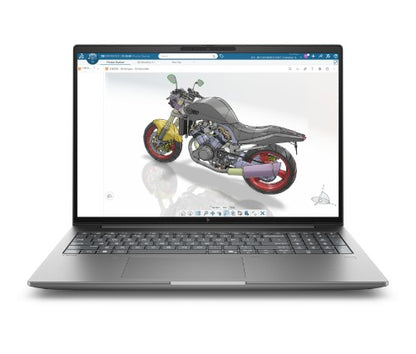 HP ZBook X G2i 16 inch Mobile Workstation PC Wolf Pro Security Edition - Data Science Copilot+ PC Intel Core Ultra 9 386H 40.6 cm (16") WUXGA 64 GB DDR5-SDRAM 1 TB SSD Wi-Fi 7 (802.11be) Windows 11 Pro AI Workstation, AI PC Silver