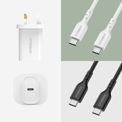OtterBox Standard UK Wall Charger 30W - 1X USB-C 30W USB-PD White
