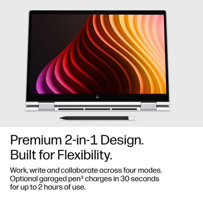 HP EB8FLG2I13AI U7 356H 1332GB/1TLTE Copilot+ PC Intel Core Ultra 7 Laptop 33.8 cm (13.3") Touchscreen WUXGA 32 GB LPDDR5x-SDRAM 1 TB SSD Wi-Fi 7 (802.11be) Windows 11 Pro Silver
