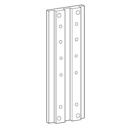 Ergotron Track Mount Bracket Kit Aluminium