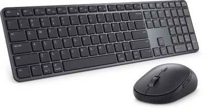 DELL Pro 7 Slim KM726 keyboard Mouse included Home/Office RF Wireless + Bluetooth Black