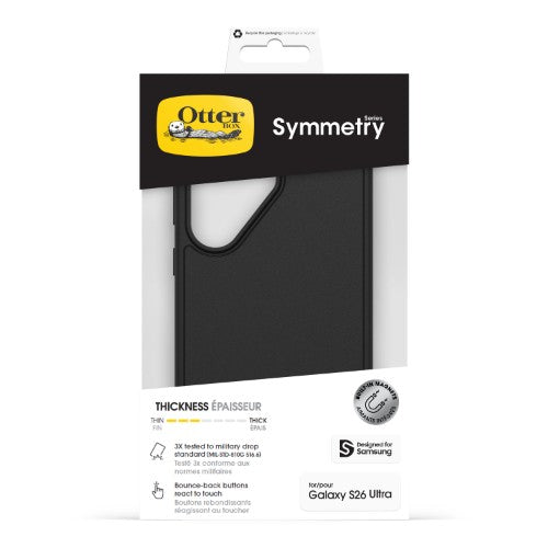 OtterBox Symmetry Magnets Series for Samsung Galaxy S26 Ultra, black
